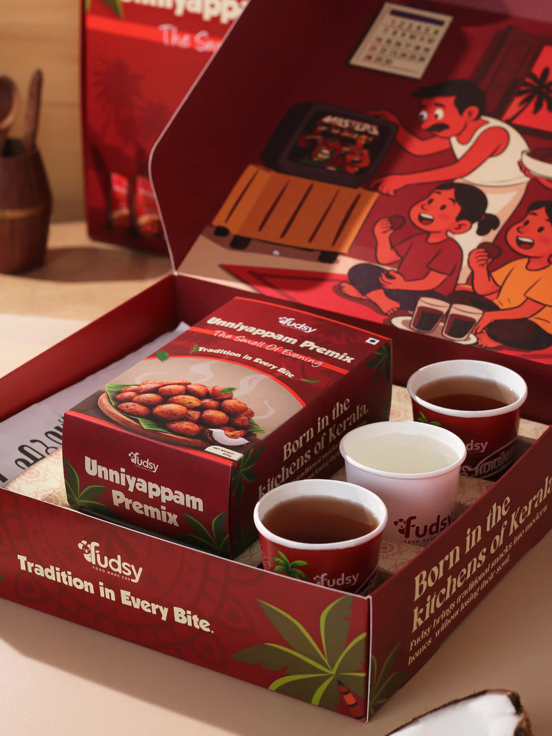 Unniyappam Premix Experience Box — The Smell of Evening